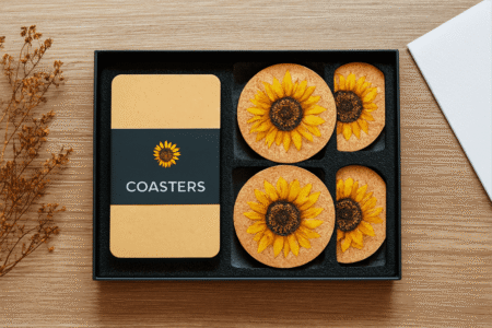 Wooden Tea Coasters