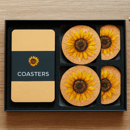 Wooden Tea Coasters